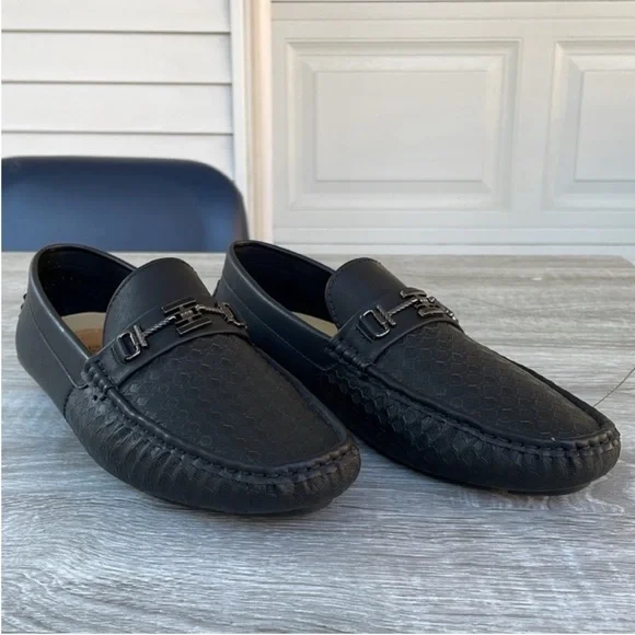 Royal Mens Driver Shoes Black Size 9 (Brand New) - Picture 6 of 11